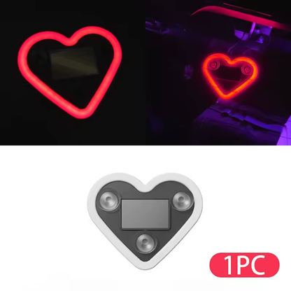 Solar Heart Glow for Cars