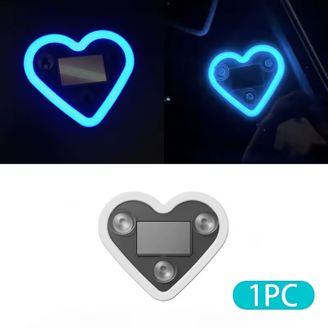 Solar Heart Glow for Cars